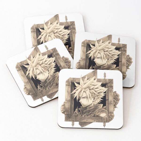Item preview, A Portrait of Cloud Strife, Final Fantasy VII designed and sold by GAC-YYC.