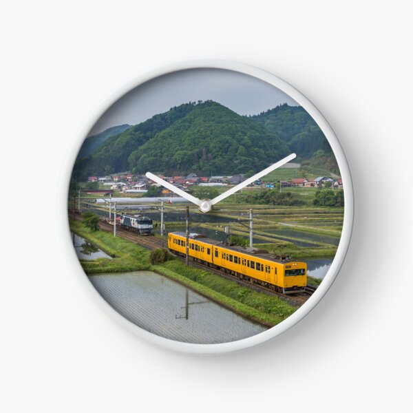 Aperçu de l'œuvre JR 115 de JR West (West Japan Railway Company) entre Shoyama et Kami-Iwami, Japon créée et vendue par surecanmakeit.