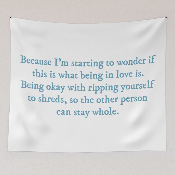 Item preview, The Love Hypothesis quote designed and sold by percqbeths.