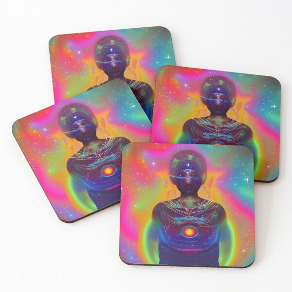 Item preview, One Love No.6 - Astral Cosmic AI Illustration designed and sold by Recall-Design.
