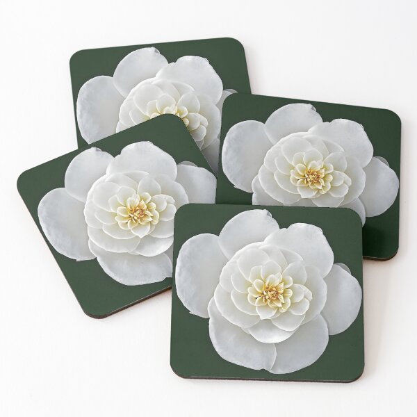 Item preview, White camellia flower designed and sold by gramizzia.