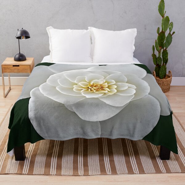 Item preview, White camellia flower designed and sold by gramizzia.