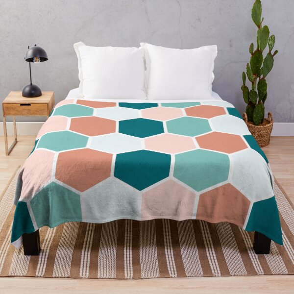 Item preview, Seamless pattern with hexagons designed and sold by Art Dila Studio.