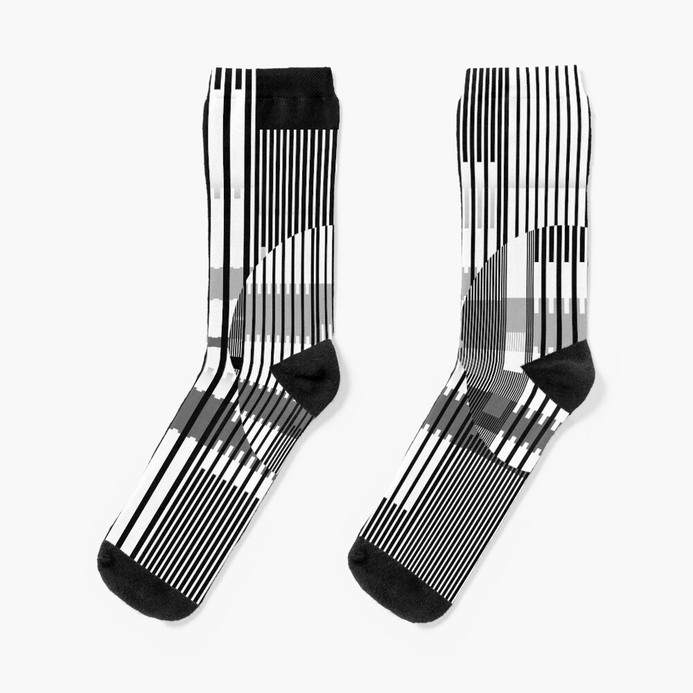 GLOBAL GLITCH III - URBAN NATURE SERIES Socks