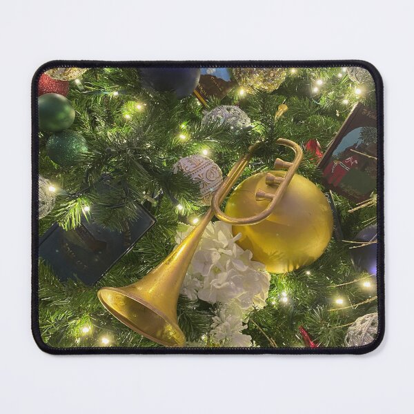 Item preview, Christmas decorations hanging on a tree designed and sold by DrAgonPhotos.