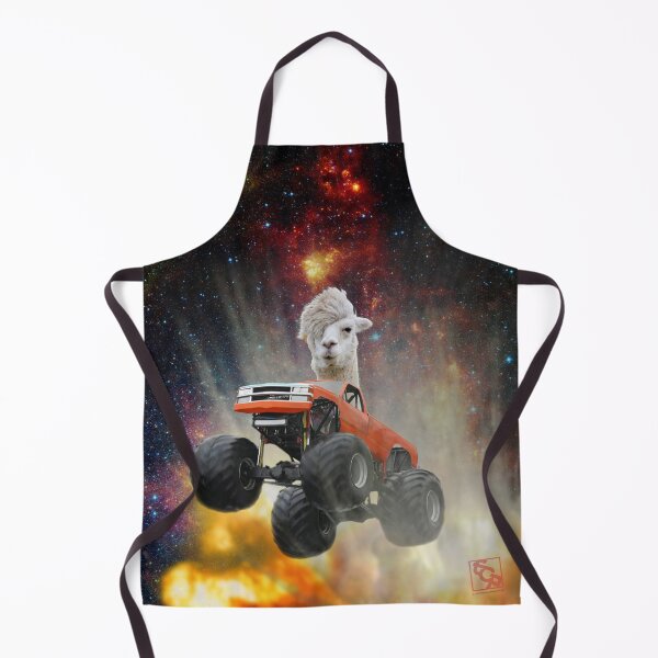 Item preview, OH MY LAMA! AGAIN AND AGAIN! Its an Explosive Jumping Monster Truck With a Lama Driving!  designed and sold by thisiserikpaul.