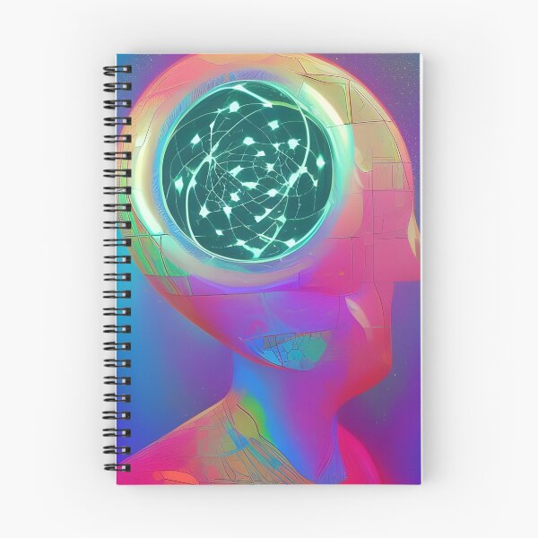 Item preview, One Love No.8 - Astral Cosmic AI Illustration designed and sold by Recall-Design.