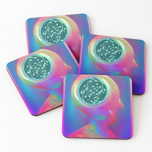 Item preview, One Love No.8 - Astral Cosmic AI Illustration designed and sold by Recall-Design.