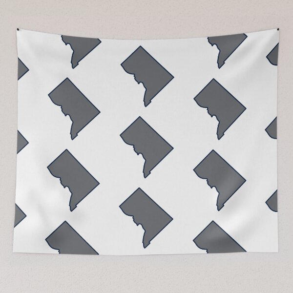 Item preview, Washington DC outline Georgetown U designed and sold by uvawahoo.
