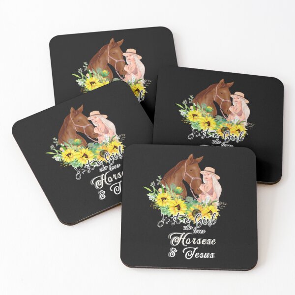 Item preview, Just A Girl Who Loves Horses And Jesus - Sunflowers designed and sold by elisarasada.