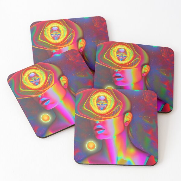 Item preview, One Love No.9 - Astral Cosmic AI Illustration designed and sold by Recall-Design.