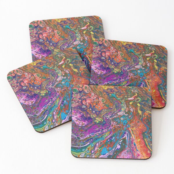 Item preview, Neuro-spicy acrylic pour art designed and sold by DotLovingSue.