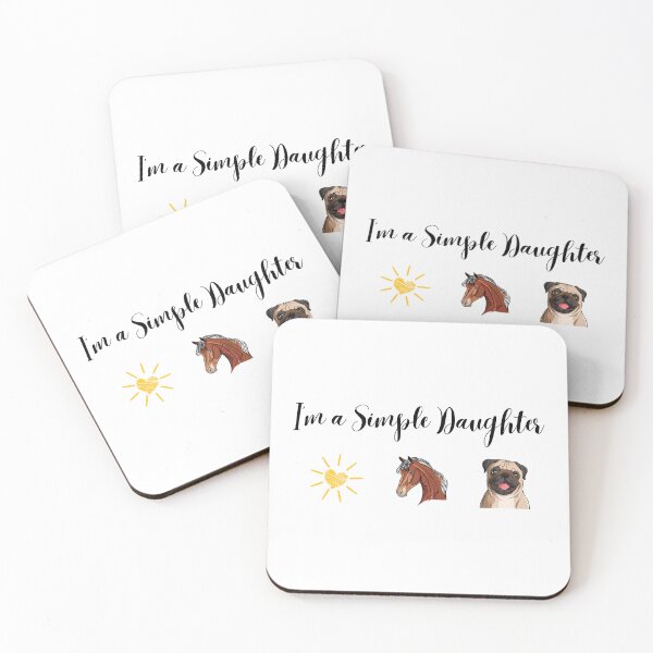 Item preview, I'm a Simple Daughter  designed and sold by Horse-Aholic.