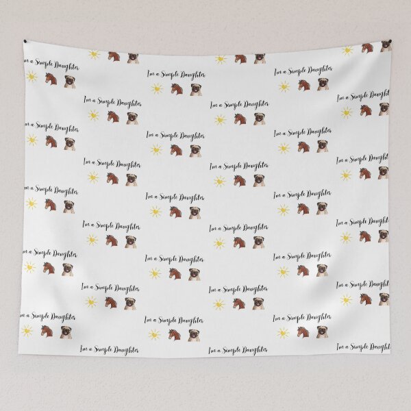 Item preview, I'm a Simple Daughter  designed and sold by Horse-Aholic.