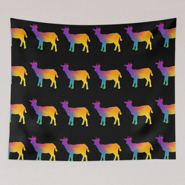 Item preview, Goat Rainbow designed and sold by 37jlee.