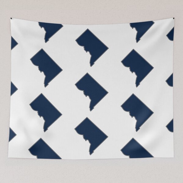 Item preview, Washington DC outline Georgetown U designed and sold by uvawahoo.