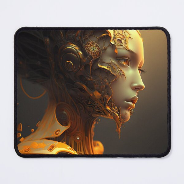 Item preview, Golden Cyborg designed and sold by generated-c.