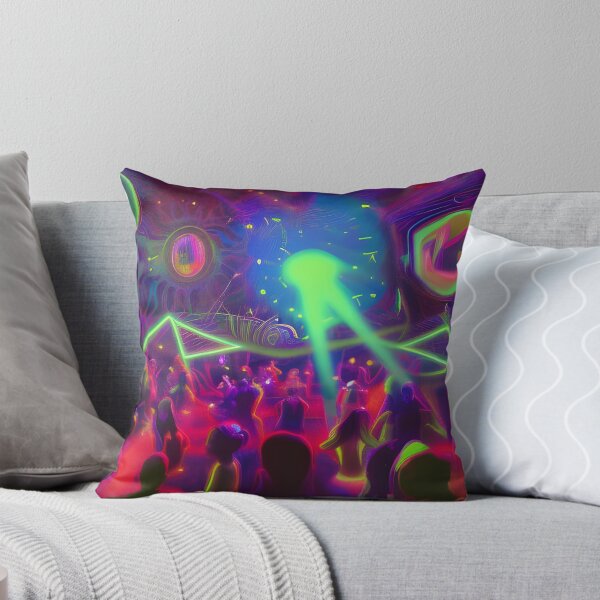 Item preview, A Secret Rave Party No.1 - Astral Cosmic AI Illustration designed and sold by Recall-Design.