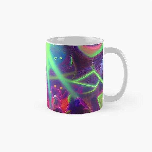 Item preview, A Secret Rave Party No.1 - Astral Cosmic AI Illustration designed and sold by Recall-Design.