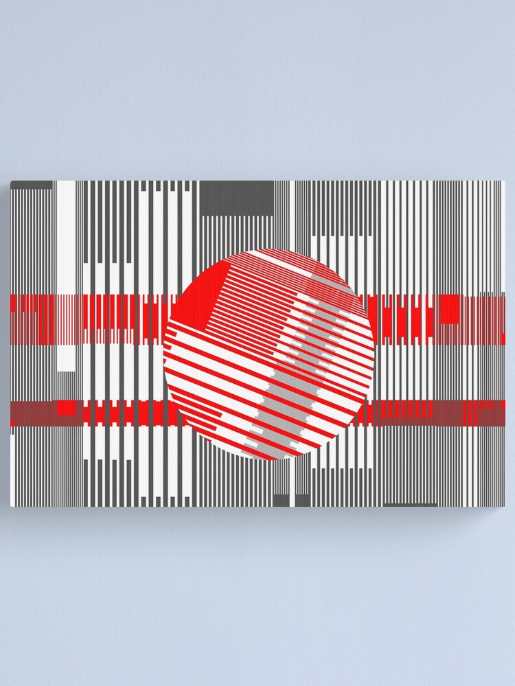 Alternate view of GLOBAL GLITCH IV - URBAN NATURE SERIES Canvas Print