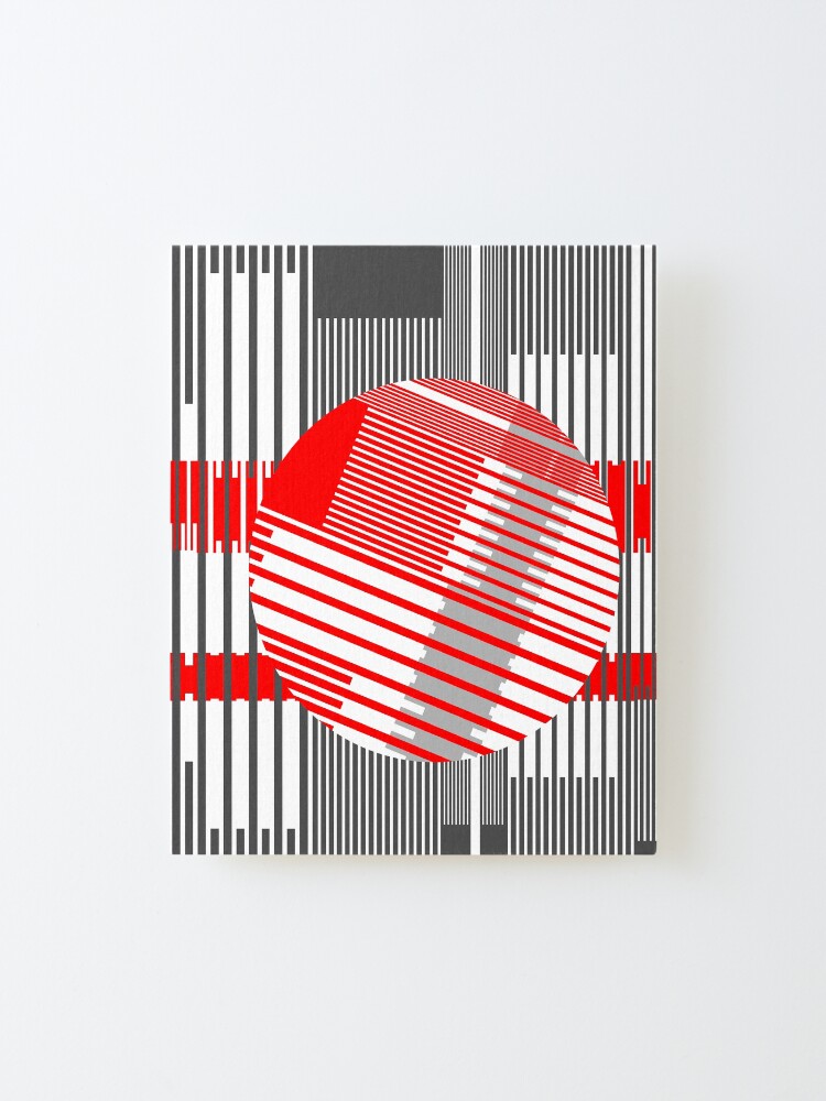 Alternate view of GLOBAL GLITCH IV - URBAN NATURE SERIES Mounted Print