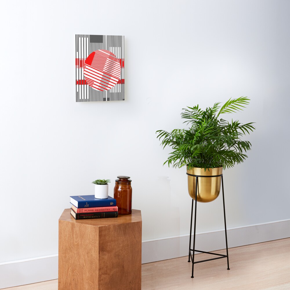 GLOBAL GLITCH IV - URBAN NATURE SERIES Mounted Print