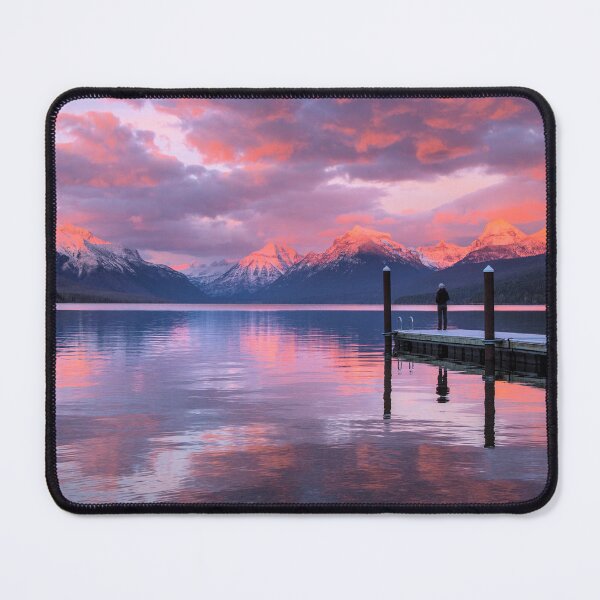 Item preview, Sunset at Lake McDonald, Glacier National Park, Montana designed and sold by Digital Studio D2.