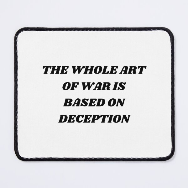 Item preview, The Whole art of war is based on deception designed and sold by Kuitoo.