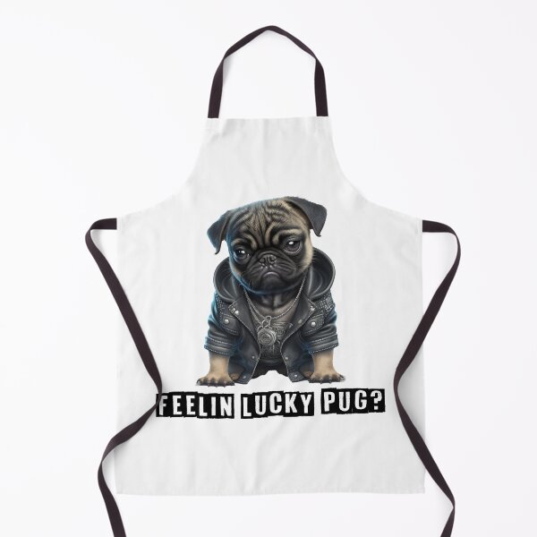 Item preview, Feelin Lucky Pug? designed and sold by haptixdesign.