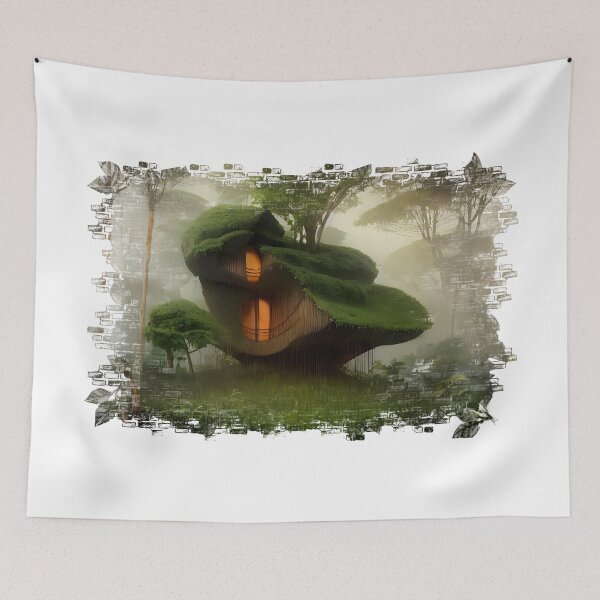 Item preview, House, Organic, Below zero emissions, Grow Your Home! designed and sold by Digisabella.