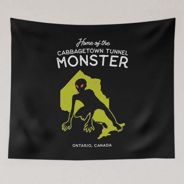 Item preview, Home of the Cabbagetown Tunnel Monster - Ontario, Canada Cryptid designed and sold by strangeology.