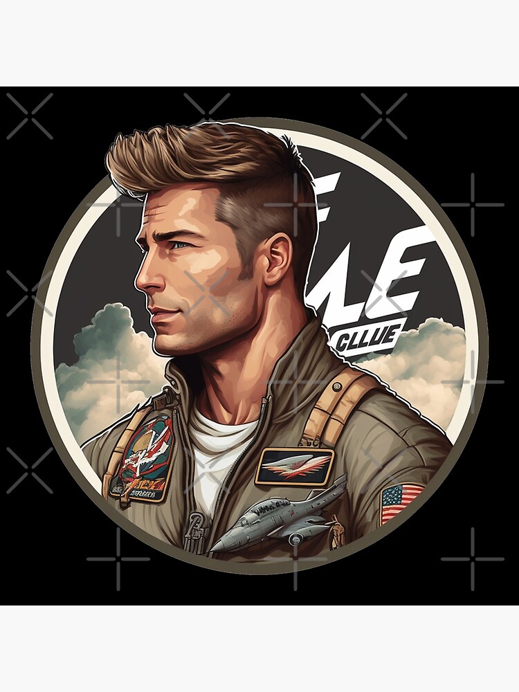 Jake Seresin The Hangman Top Gun Maverick Illustration 3 Art Print for  Sale by QuotesTeesStore