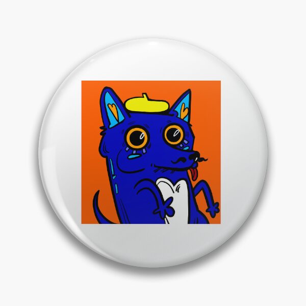 Item preview,  blue dog designed and sold by KAJAN13.