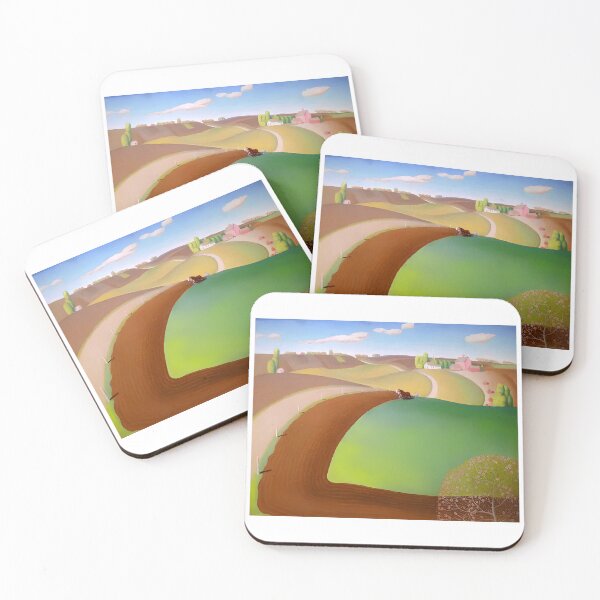 Item preview, Grant Wood Spring plowing  designed and sold by TeeARTHY.