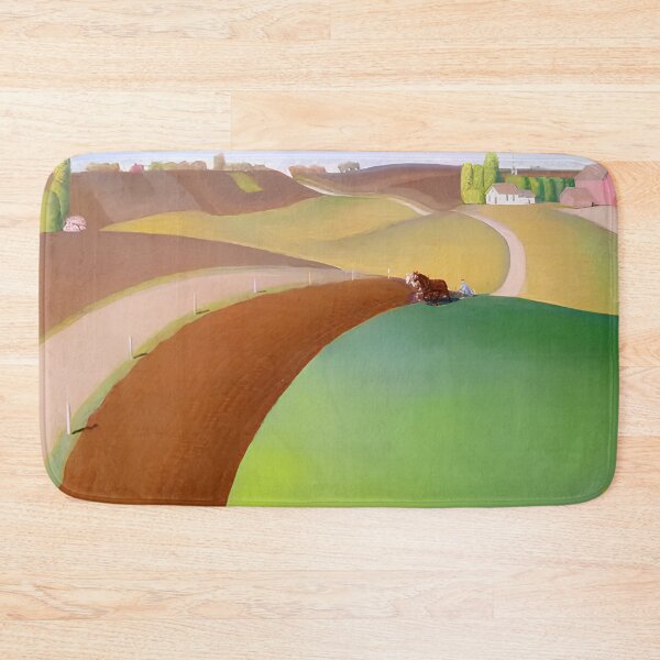Item preview, Grant Wood Spring plowing  designed and sold by TeeARTHY.