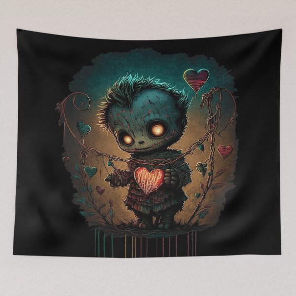 Item preview, Gothic Design Perfect for Valentines Day - Voodoo Doll  designed and sold by Bits-X-Pieces.