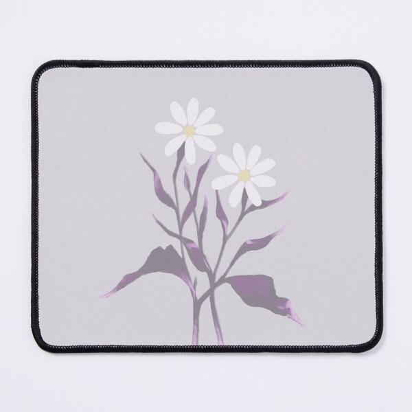 Item preview, Floral Pattern Light Purple White Flowers designed and sold by doodlingjay.