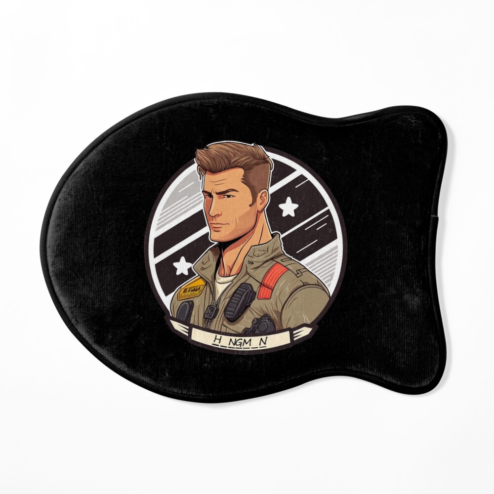 HANGMAN TOP GUN MAVERICK MOVIE PATCH SET