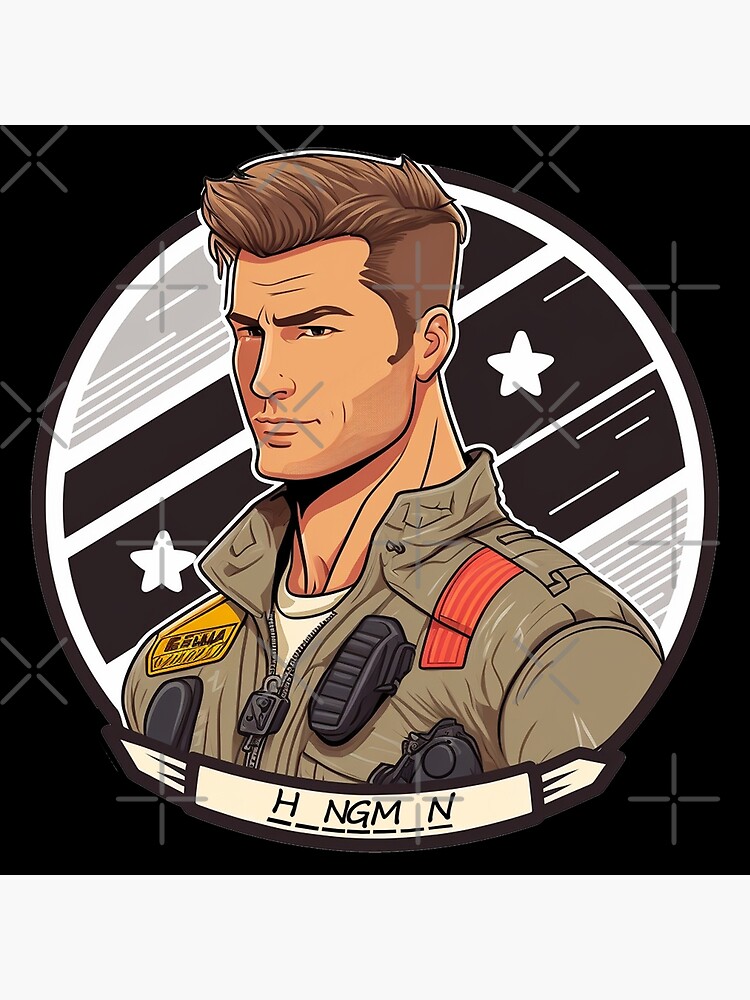 Jake Seresin The Hangman Top Gun Maverick Cartoon Tapestry for Sale by  QuotesTeesStore