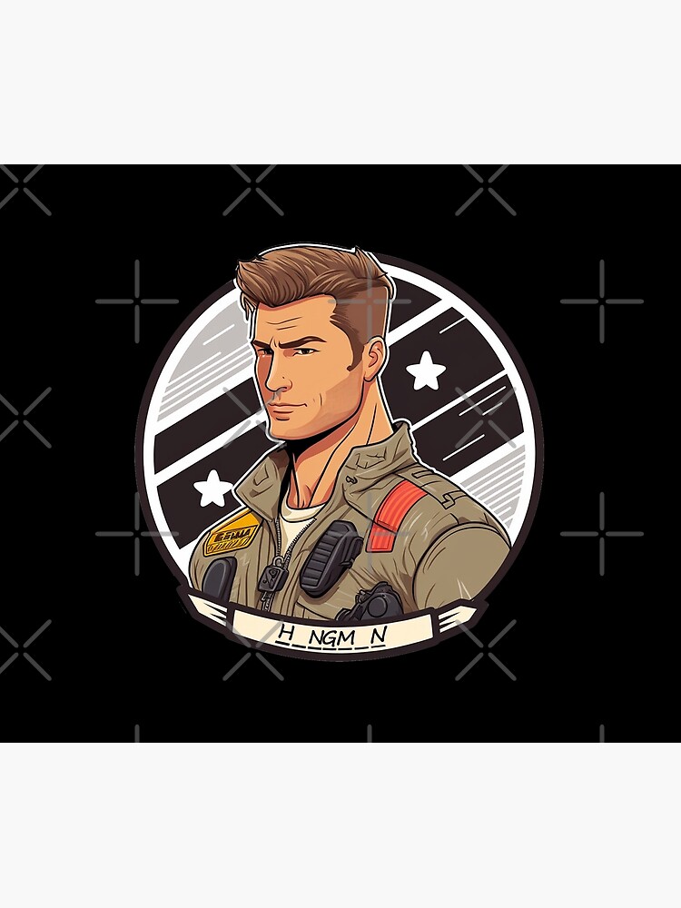 Jake Seresin The Hangman Top Gun Maverick Cartoon Poster for Sale by  QuotesTeesStore