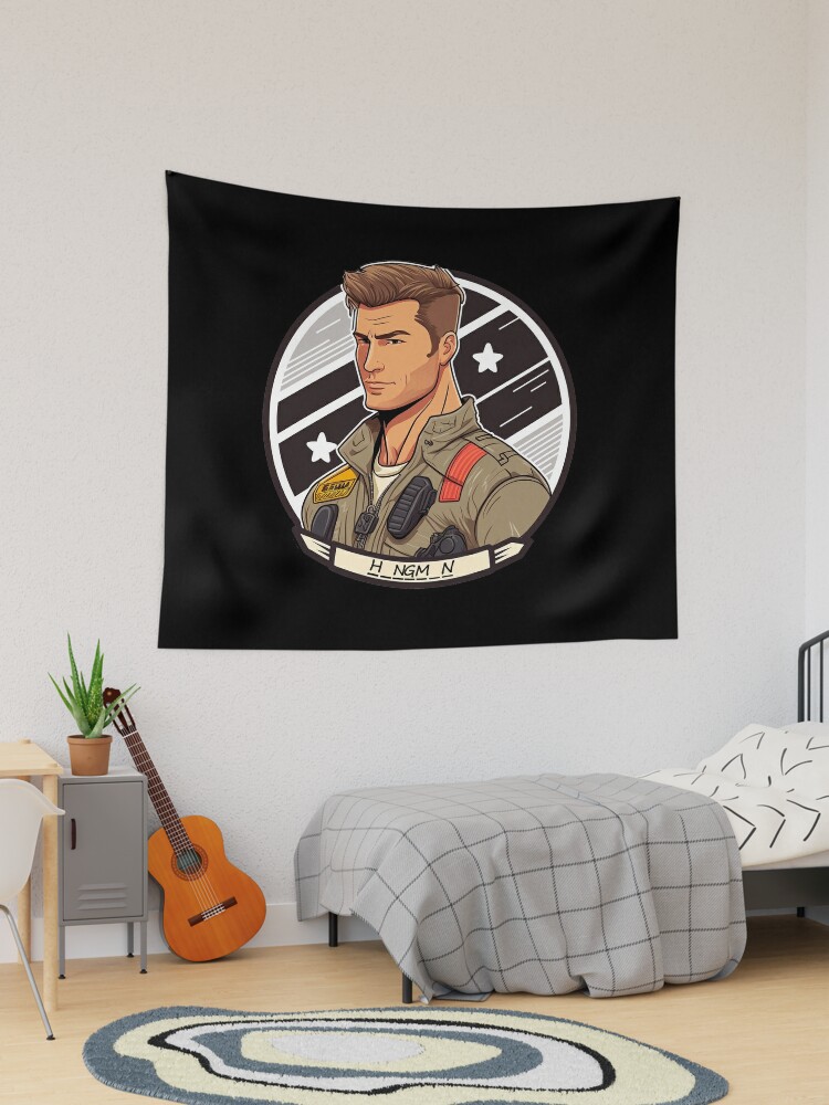 Jake Seresin The Hangman Top Gun Maverick Illustration 3 Art Print for  Sale by QuotesTeesStore