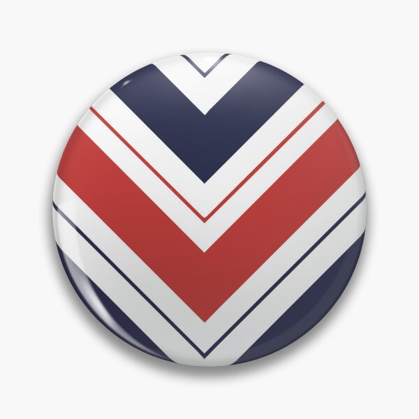Item preview, Red Blue Chevrons Pattern designed and sold by GobiRchandran.