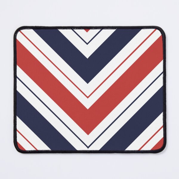 Item preview, Red Blue Chevrons Pattern designed and sold by GobiRchandran.