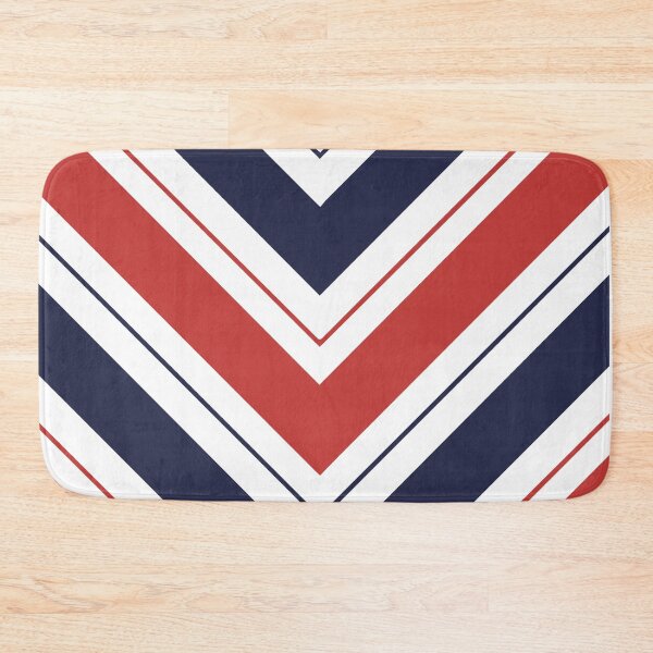 Item preview, Red Blue Chevrons Pattern designed and sold by GobiRchandran.