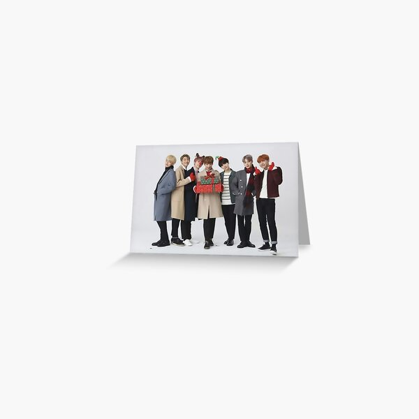 bts christmas 2 Greeting Card