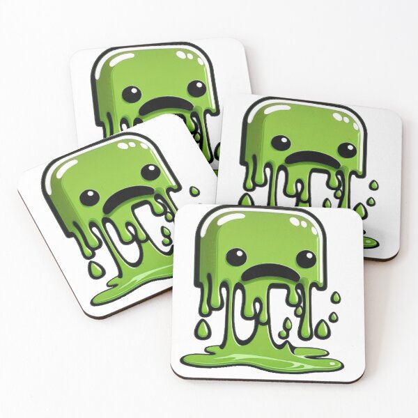 Item preview, Sad green slime designed and sold by NaNaSpaceStore.