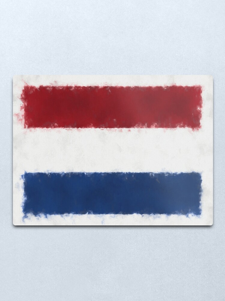 Alternate view of Dutch Flag No. 66, Series 5 Metal Print