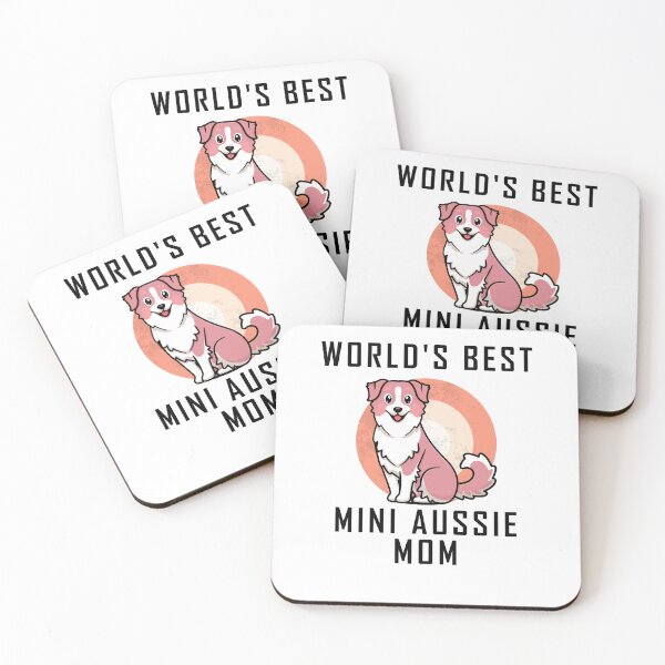 Item preview, Mini Australian Shepherd, world's best mini aussie mom designed and sold by yssnyd.
