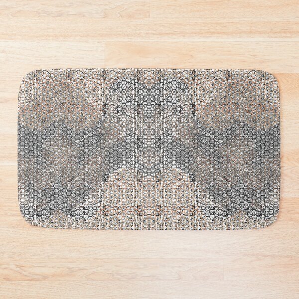 Item preview, Fractal honeycomb Smoke Union Orange & Brown (v1) designed and sold by AJLeibengeist.
