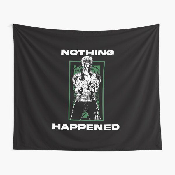 Item preview, Zoro - Nothing Happened designed and sold by EffingArt.